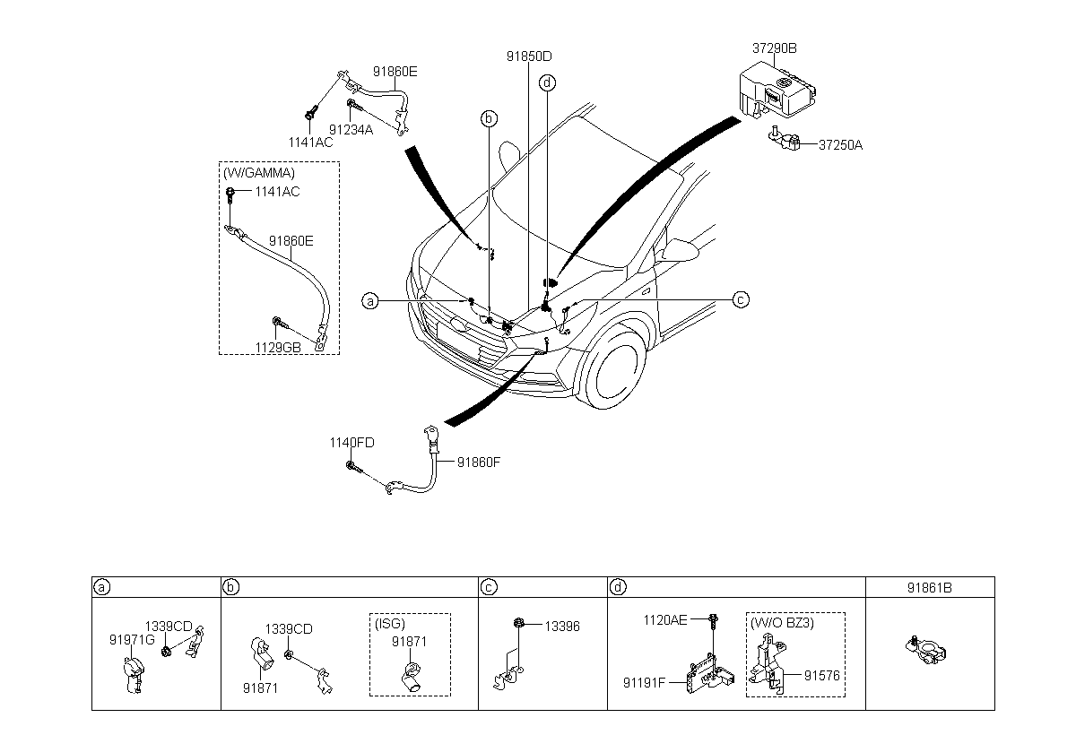 CAP-START MOTOR, <span>919811G900, Main Group: ELECTRIC, Diagram: MISCELLANEOUS WIRING, Location Of Picture: 91871