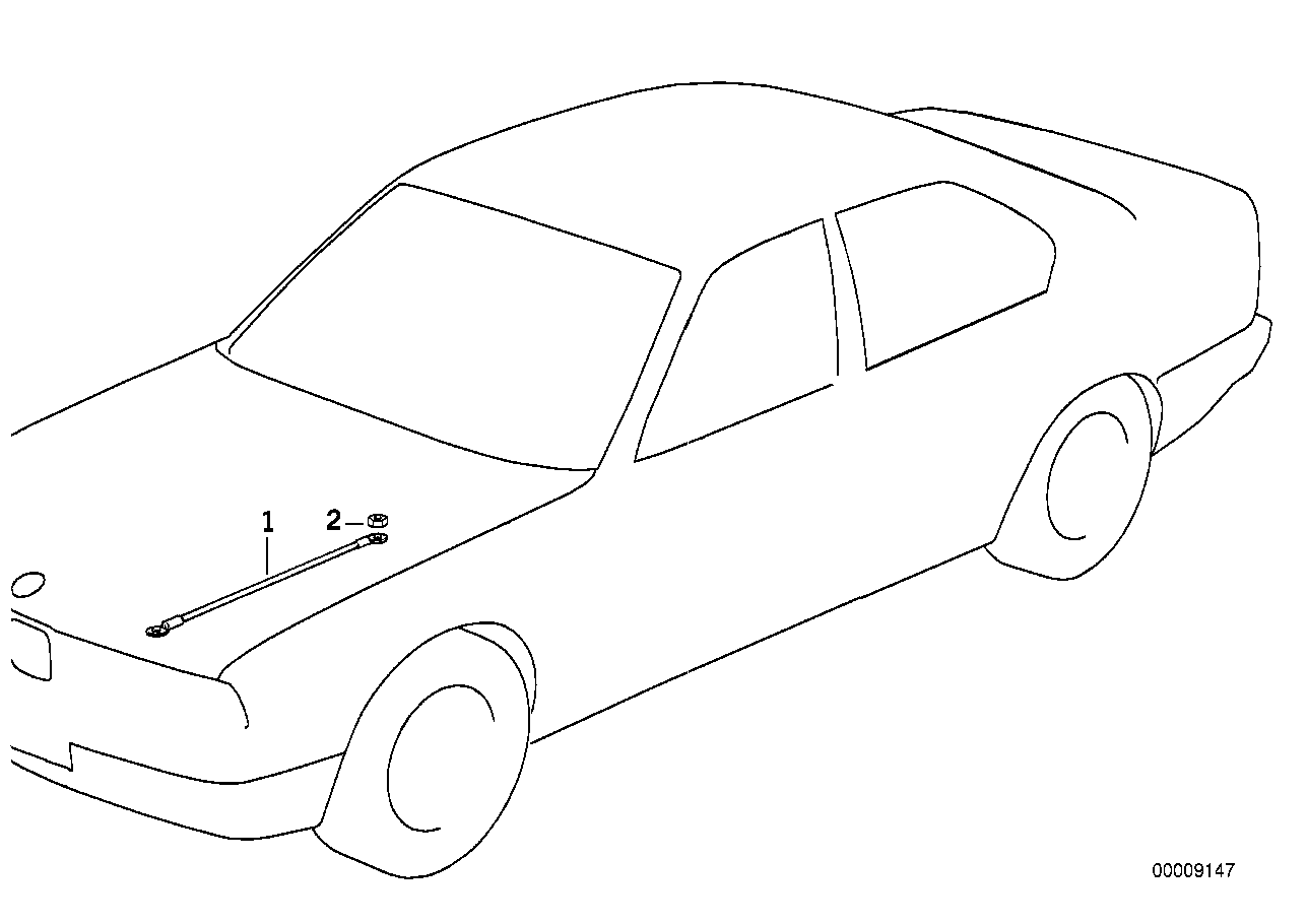 接地帶 用于車(chē)前蓋, <span>65316922605, Main Group: 音頻、導航、信息系統, Diagram: 接地帶 用于車(chē)前蓋, Location Of Picture: 01