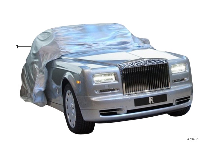 車(chē)輛蓋罩（用于揭幕）, <span>03002448403, Main Group: 加裝 / 改裝 / 附件, Diagram: 車(chē)輛蓋罩（用于揭幕）, Location Of Picture: 01