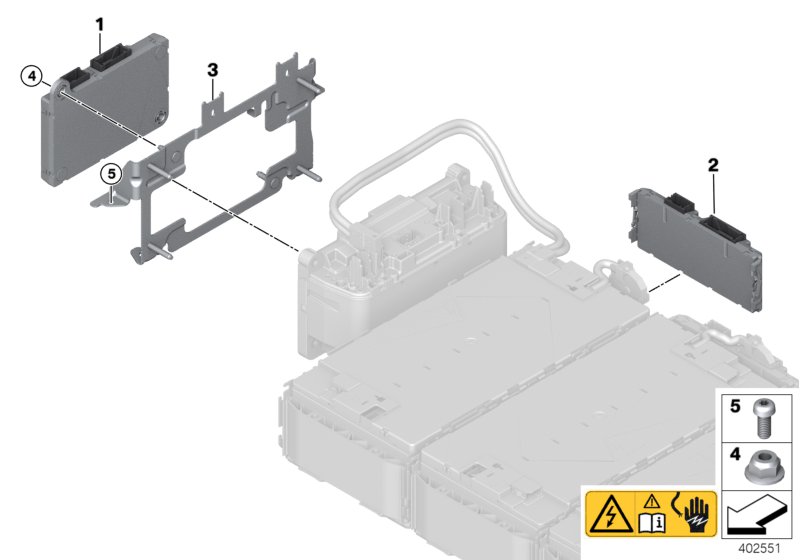 蓄能器 管理 電子裝置, <span>61278686021, Main Group: 一般車(chē)輛電氣系統, Diagram: 高壓儲能器 控制單元, Location Of Picture: 01