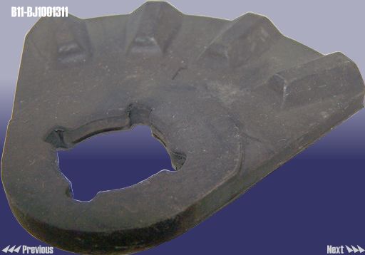 奇瑞,法蘭墊片,B11-BJ1001311