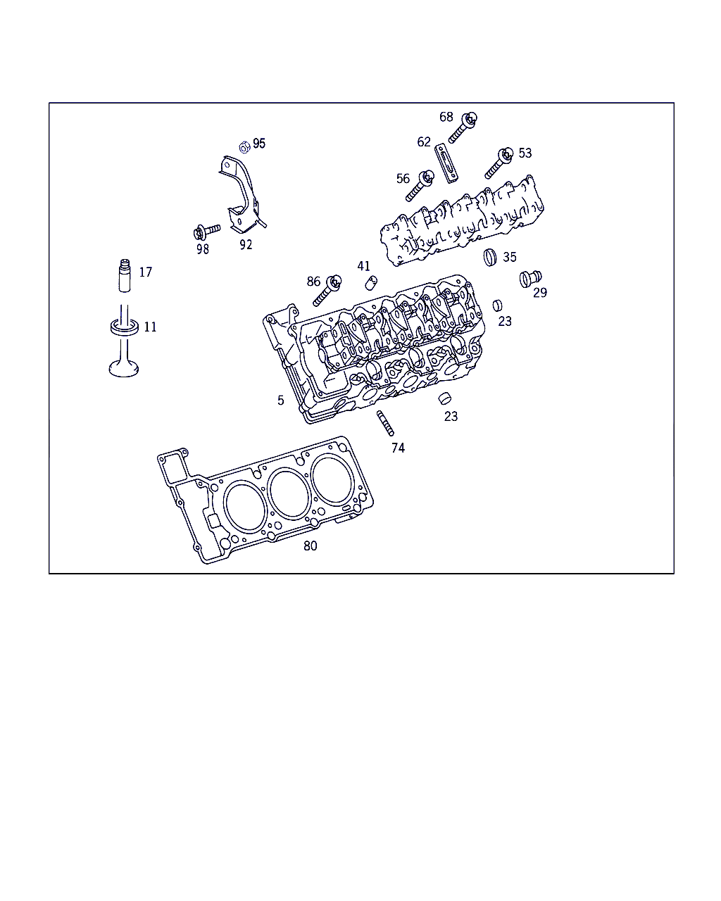 WELD NUT, <span>N 900073 006100, Main Group: Engine Housing, Diagram: CYLINDER HEAD, Location Of Picture: 95