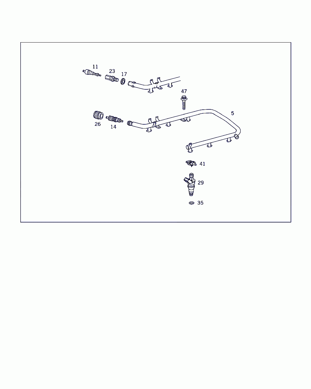 VALVE, <span>A 112 078 04 49, Main Group: Injection, Diagram: INJECTION VALVES,FUEL DISTRIBUTOR, Location Of Picture: 29