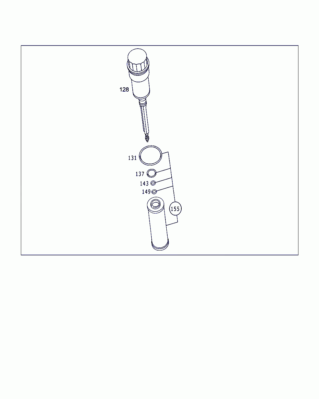 FILTER ELEMENT, <span>A 000 180 28 09, Main Group: Engine Lubrication, Diagram: OIL FILTER, Location Of Picture: 155