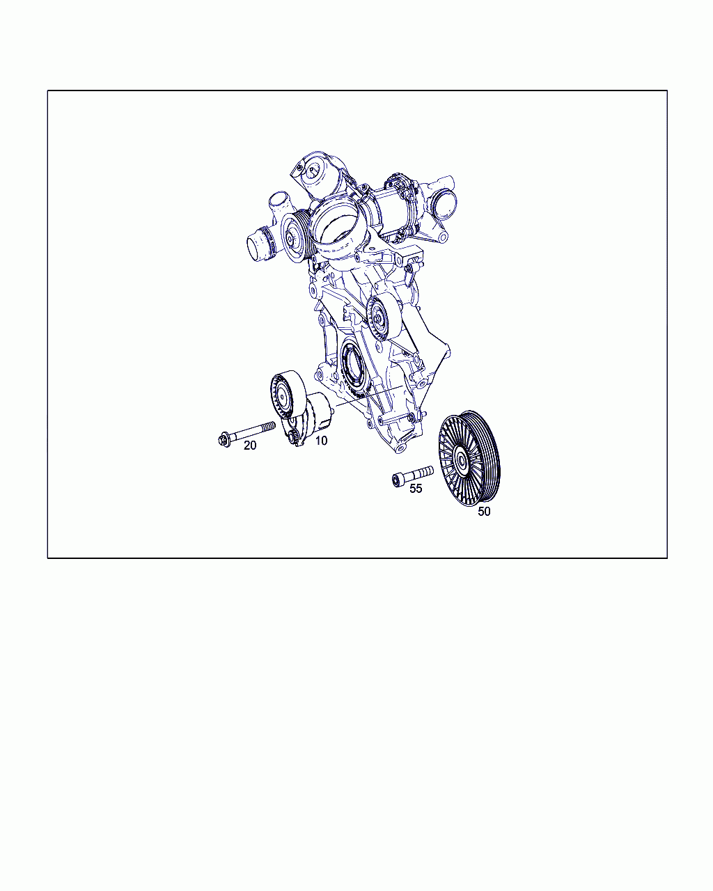 BELT TENSIONER, <span>A 274 200 13 70, Main Group: Engine Cooling, Diagram: BELT TIGHTENER, Location Of Picture: 10