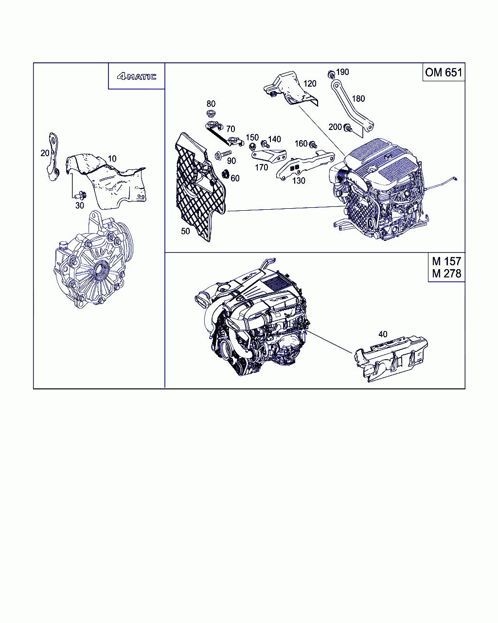 SOUNDPROOFING, <span>A 278 226 14 85, Main Group: Major Assembly Detachable Body Comp., Diagram: SHIELDING AND SOUNDPROOFING AT ENGINE, TRANSMISSION, FRONT AXLE TRANSMISSION, Location Of Picture: 40