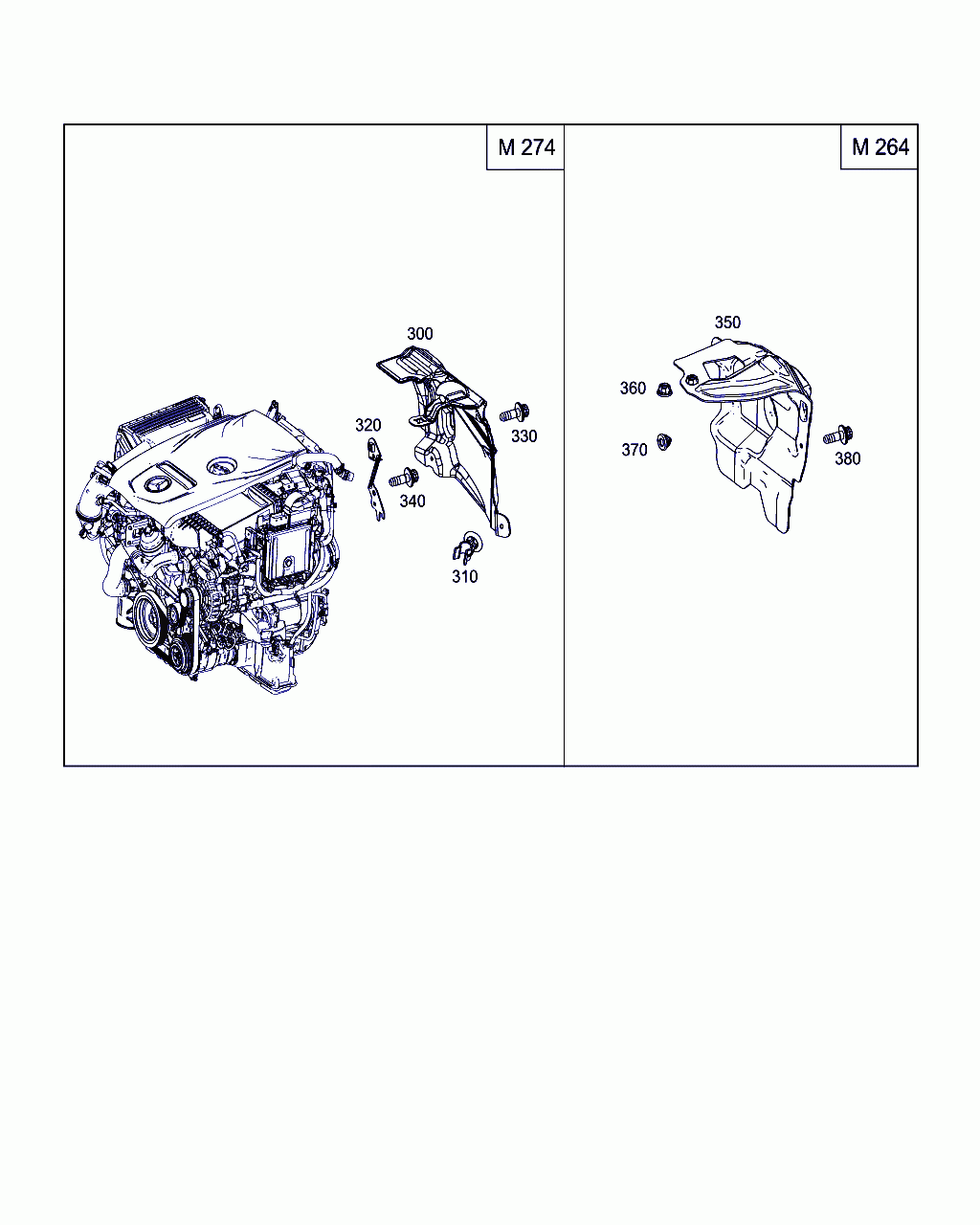 SOUNDPROOFING, <span>A 274 226 16 00, Main Group: Major Assembly Detachable Body Comp., Diagram: SHIELDING AND SOUNDPROOFING AT ENGINE, TRANSMISSION, FRONT AXLE TRANSMISSION, Location Of Picture: 300