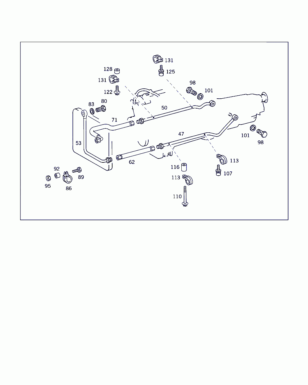 LINE, <span>A 202 270 21 96, Main Group: 722.6 Mercedes-Benz Aut.transmission, Diagram: DETACHABLE TRANSMISSION COMPONENTS,OIL FILLER PIPE,CLK-CLASS, Location Of Picture: 53