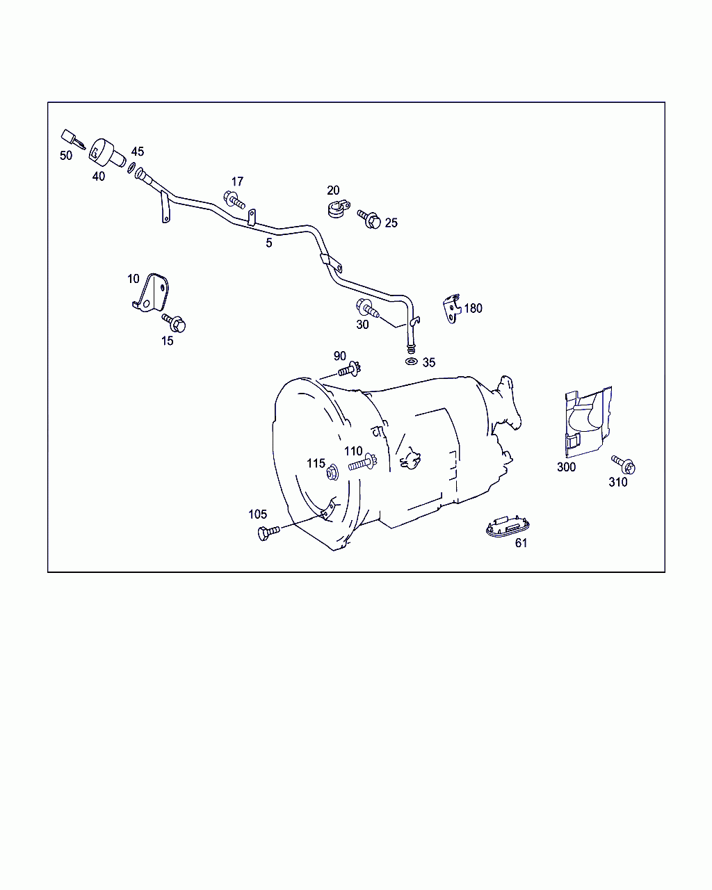 CAPSCREW W HEXAL. DRIVE, <span>A 010 990 49 04, Main Group: Automatic Transmission, Diagram: TRANSMISSION ATTACHMENT PARTS, Location Of Picture: 105