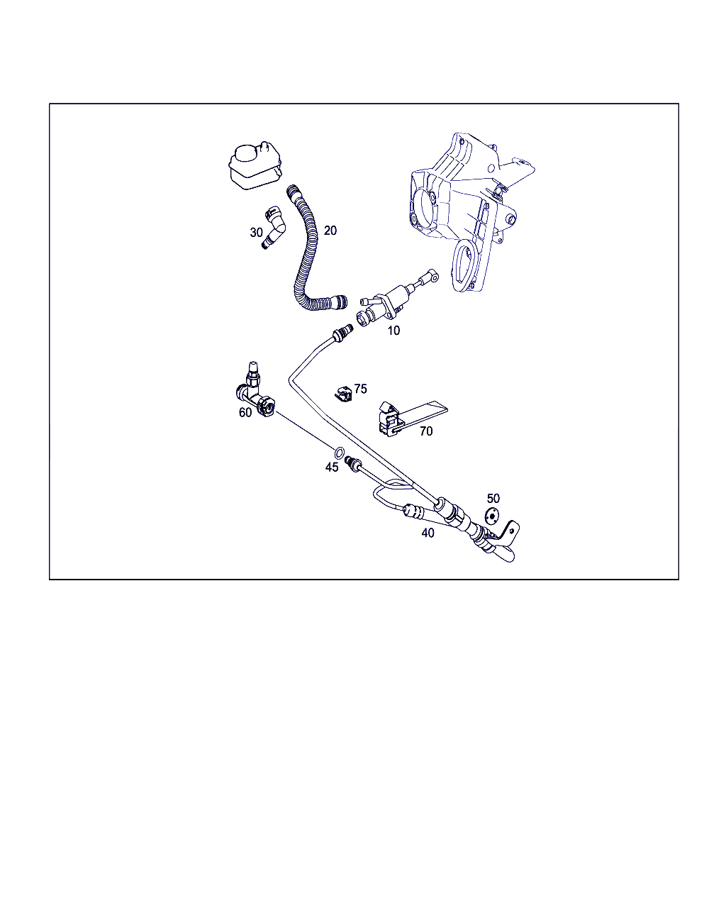 LINE, <span>A 169 290 02 13, Main Group: Pedal Assembly, Diagram: PEDAL ASSEMBLY HYDRAULICS, Location Of Picture: 40