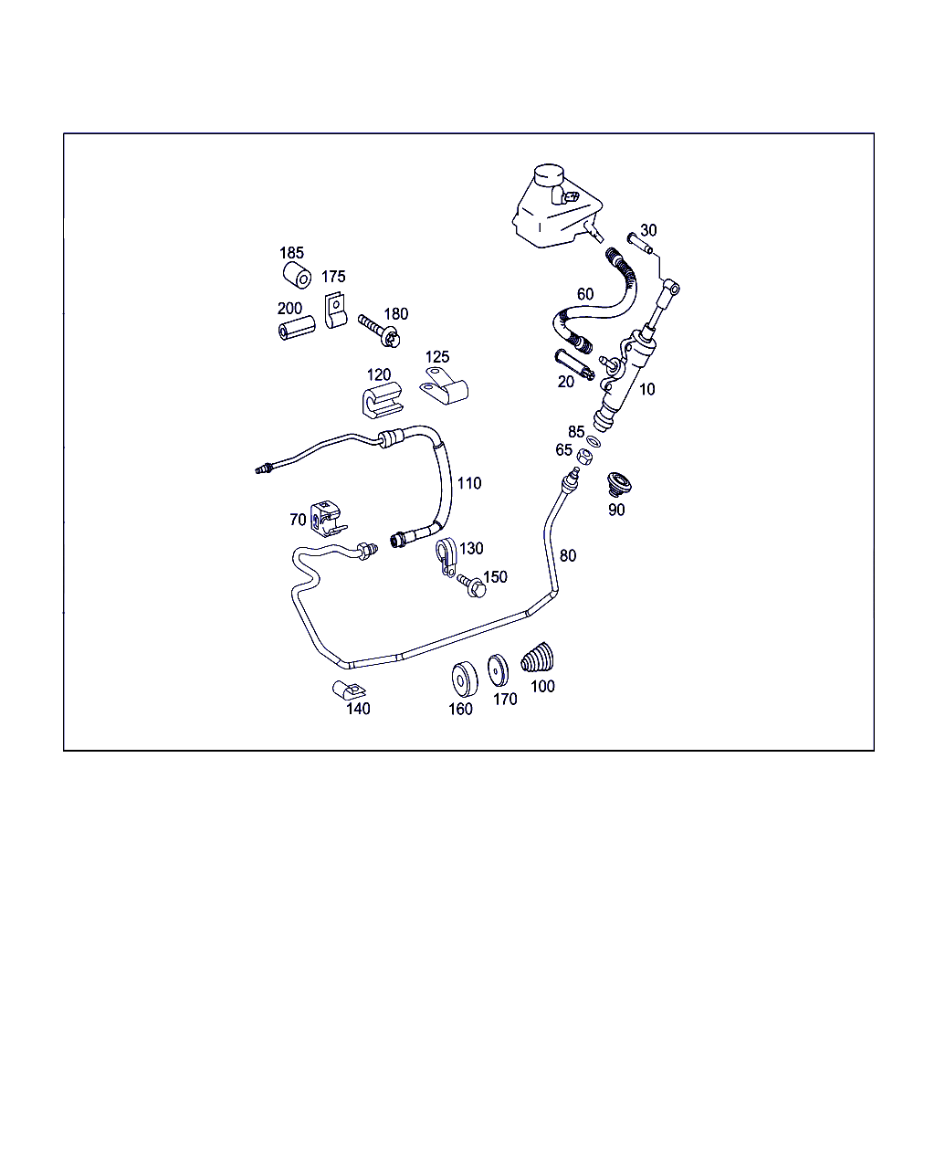 HOSE, <span>N 900271 012018, Main Group: Pedal Assembly, Diagram: PEDAL ASSEMBLY HYDRAULICS, Location Of Picture: 200