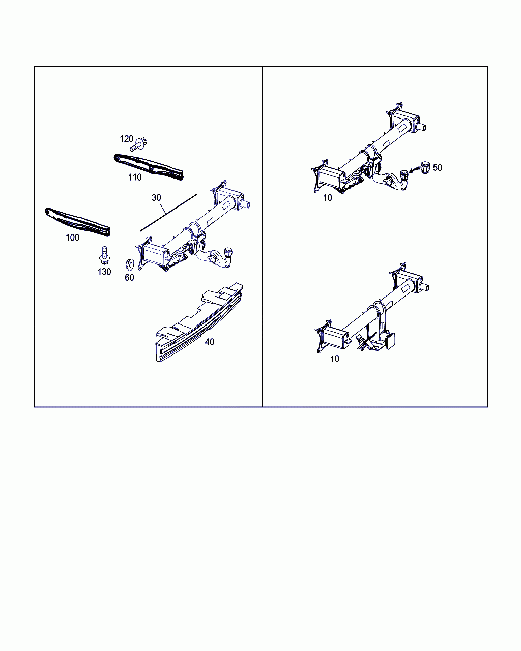 ELECTRICAL WIRING HARNESS, <span>A 166 440 69 13, Main Group: Hitching Mechanism, Diagram: TRAILER COUPLING, Location Of Picture: 30