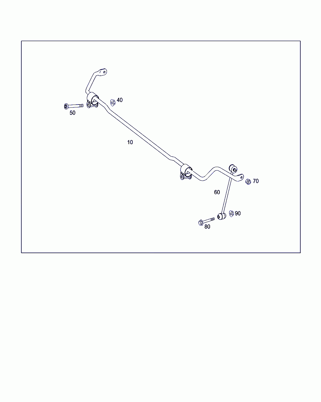 TORSION BAR, <span>A 204 326 04 65, Main Group: Springs, Suspension And Hydraulic System, Diagram: TORSION BAR,REAR, Location Of Picture: 10