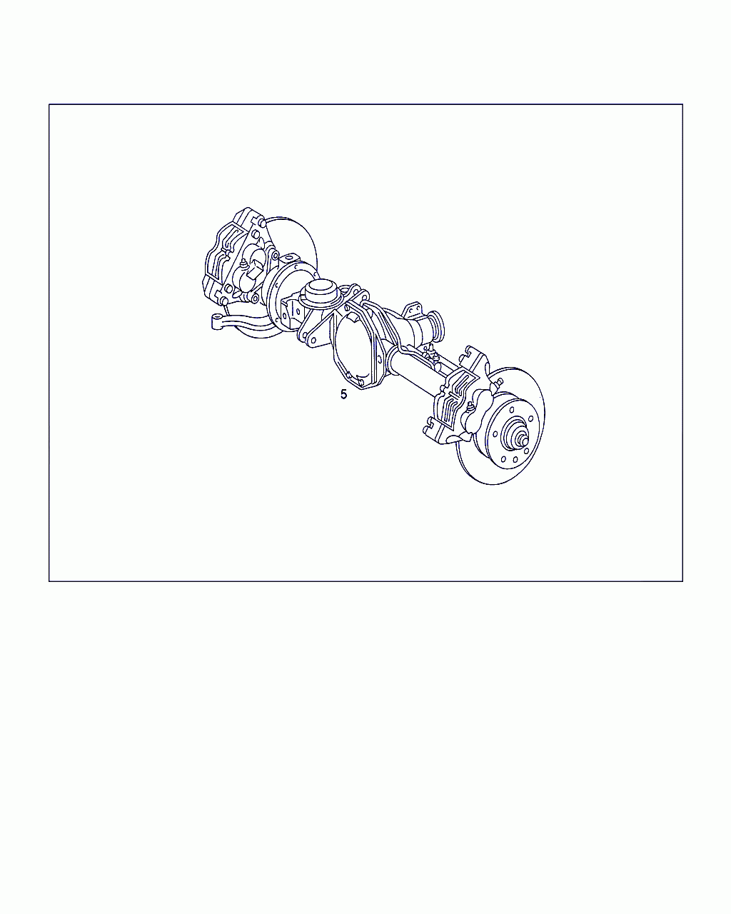 FRONT AXLE, <span>A 000 330 10 00, Main Group: Front Axle, Diagram: FRONT AXLE ASSEMBLY, Location Of Picture: 5