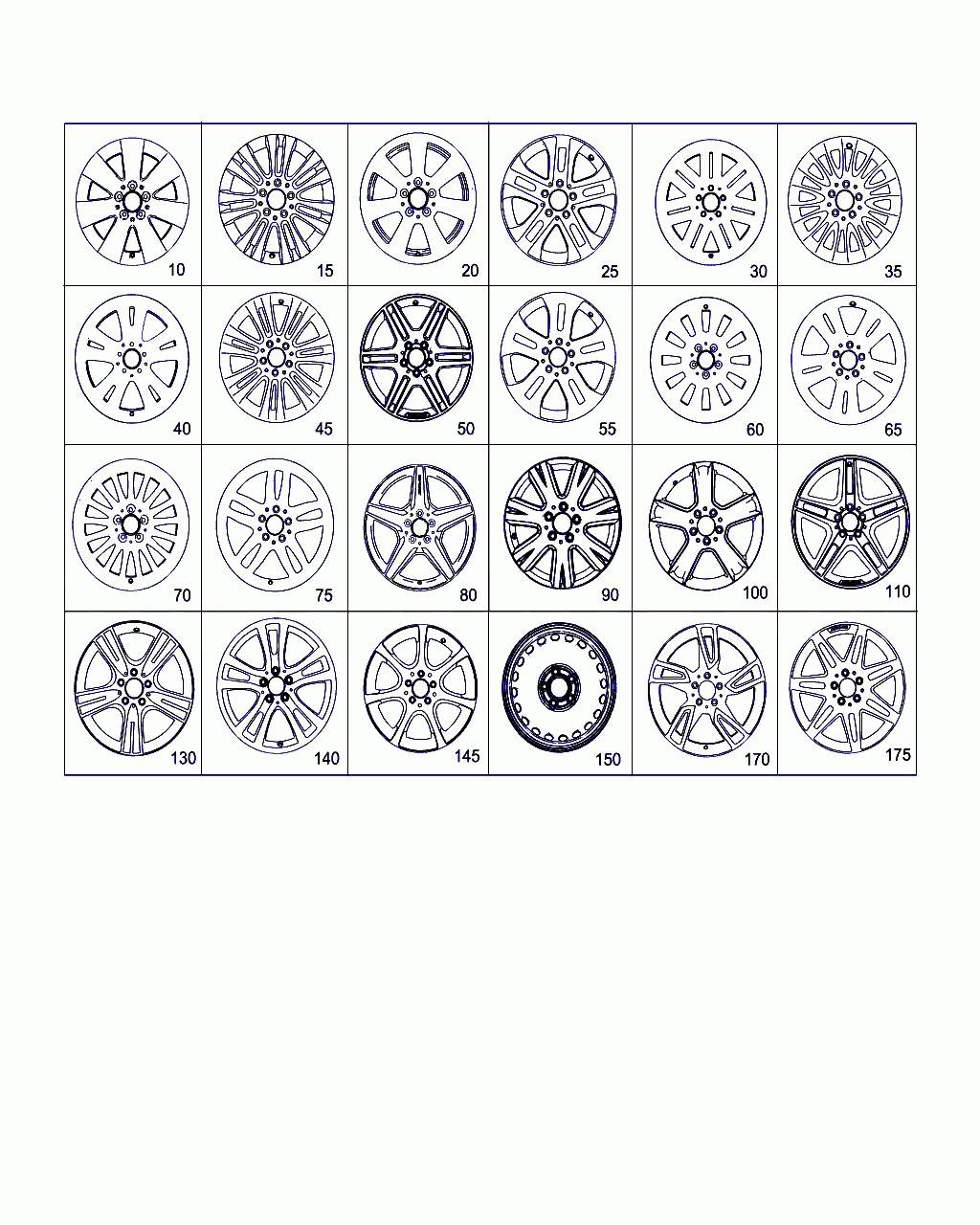 DISK WHEEL, <span>A 204 401 10 00, Main Group: Wheels, Diagram: WHEELS, Location Of Picture: 55
