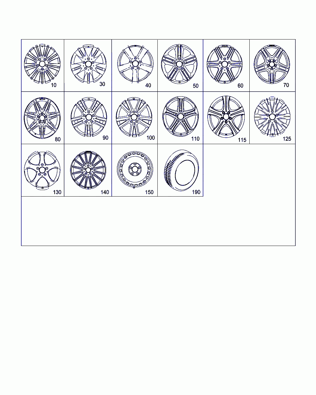 DISK WHEEL, <span>A 207 401 02 00, Main Group: Wheels, Diagram: WHEELS, Location Of Picture: 30