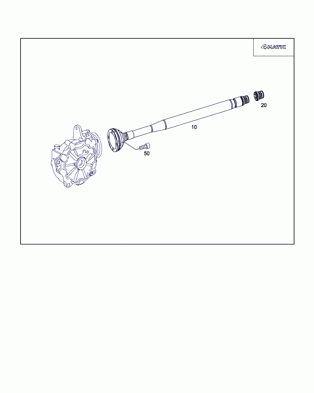 BOLT, <span>A 007 990 84 04, Main Group: Propeller Shaft, Diagram: FRONT AXLE GEAR PROPELLER SHAFT, Location Of Picture: 50