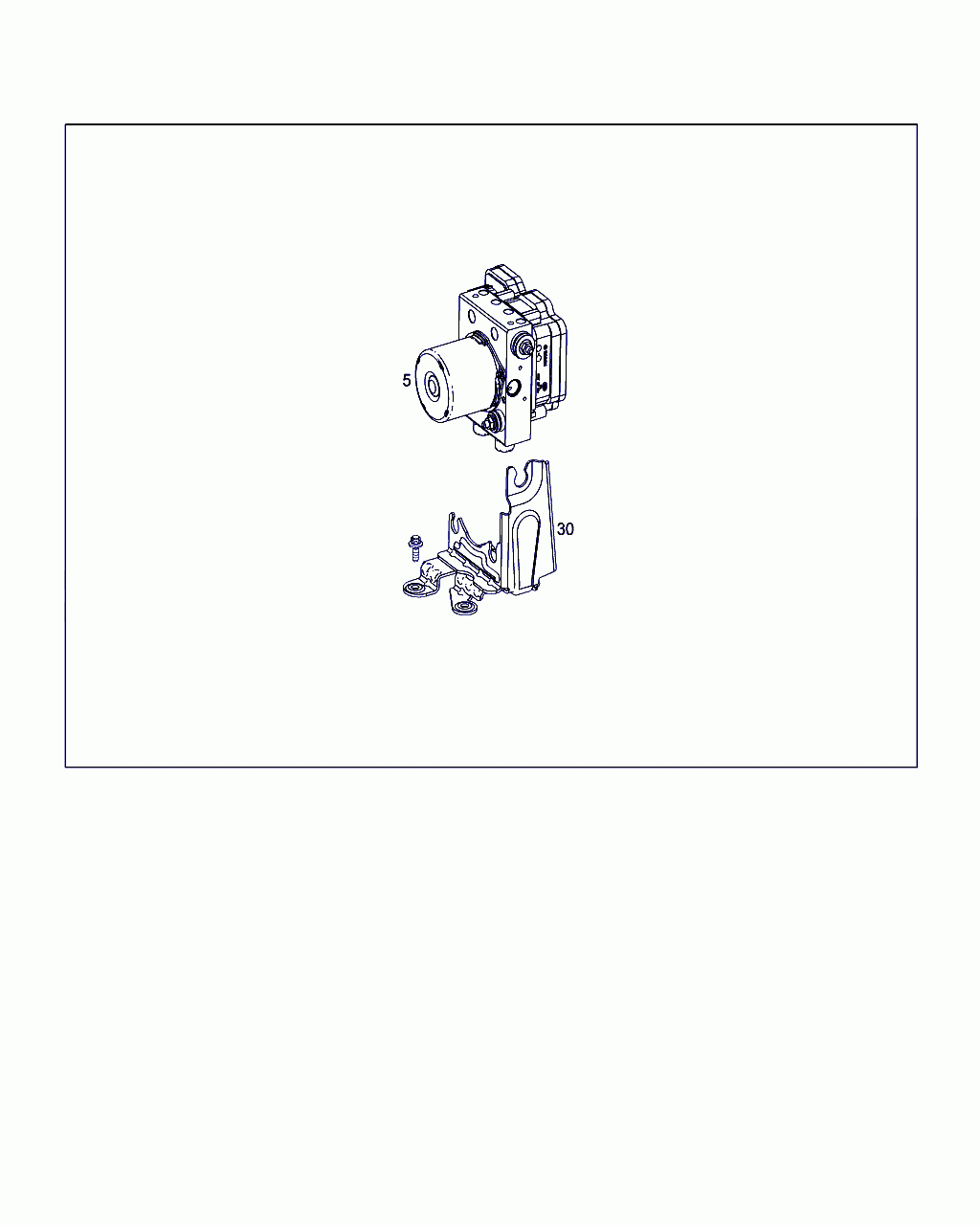 CONTROL UNIT, <span>A 447 900 87 09, Main Group: Brakes, Diagram: HYDRAULIC UNIT, Location Of Picture: 5