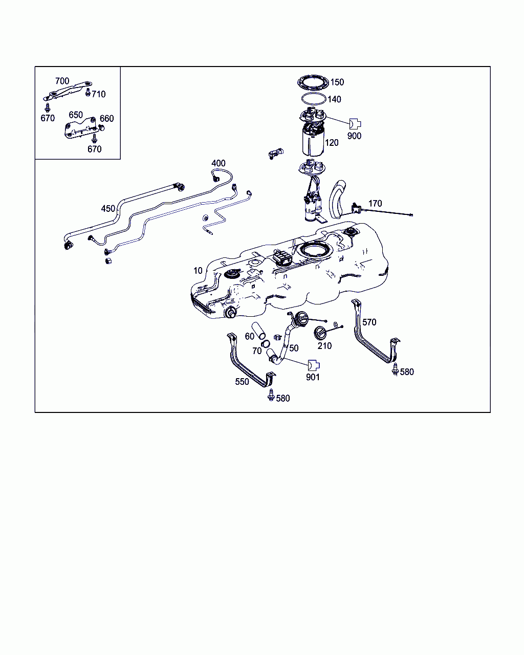 FUEL DELIVERY MODULE, <span>A 447 470 65 00, Main Group: Fuel System, Diagram: FUEL TANK WITH DETACHABLE PARTS, Location Of Picture: 120