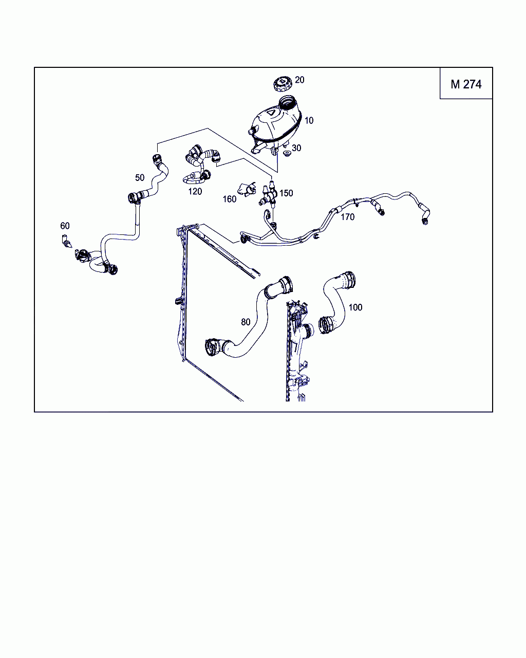 SHUT-OFF VALVE, <span>A 000 506 10 00, Main Group: Radiator, Diagram: EXPANSION TANK,MOUNTING AND HOSES, Location Of Picture: 150