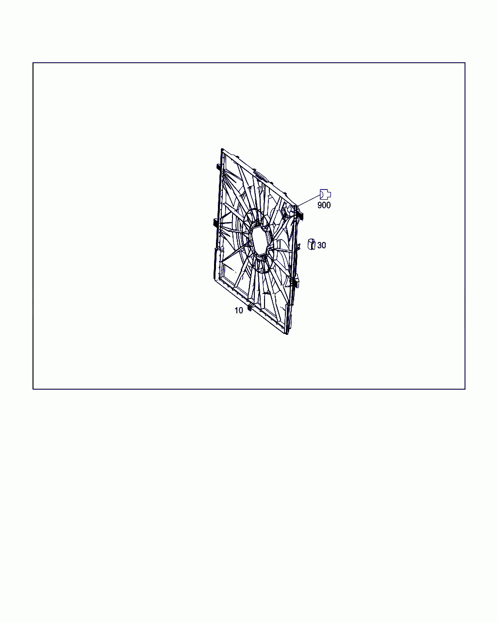 BLOWER, <span>A 447 906 44 00, Main Group: Radiator, Diagram: BLOWER, Location Of Picture: 10