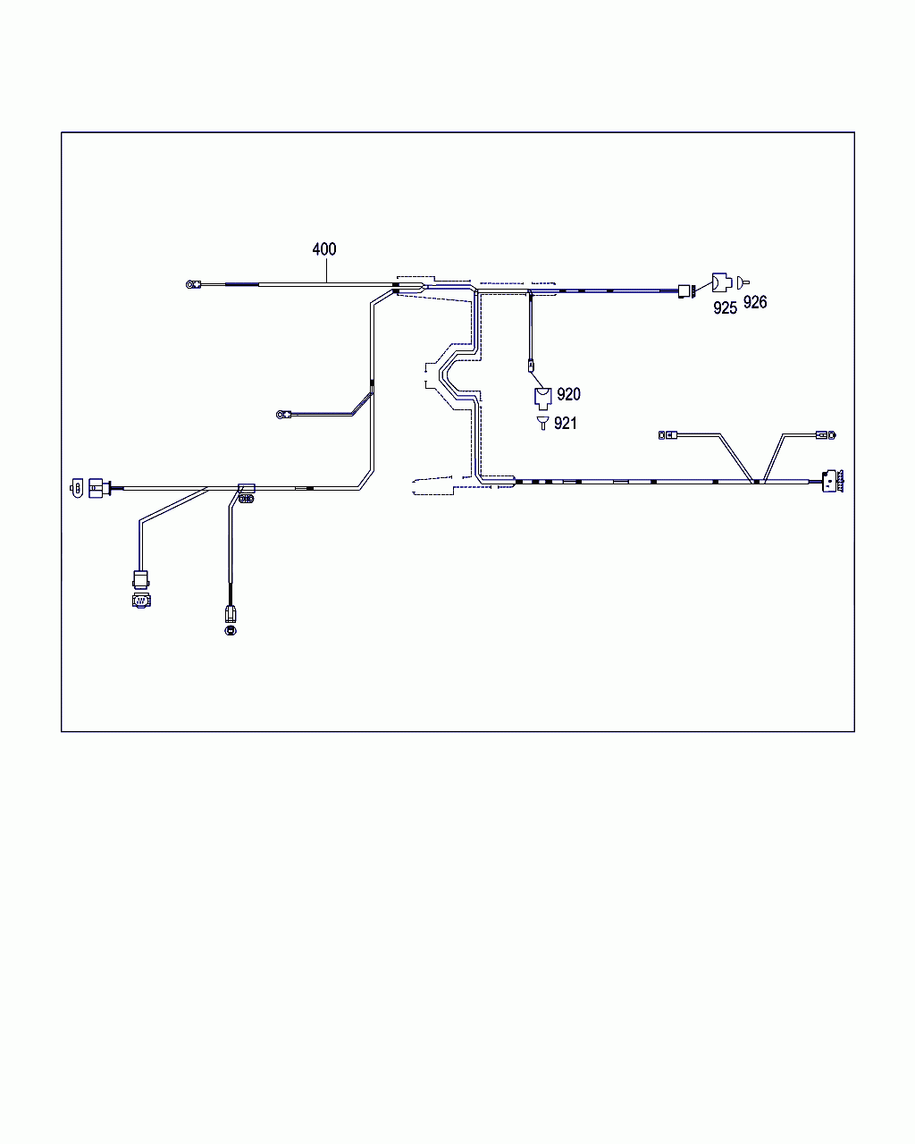 WIRING HARNESS, <span>A 221 540 77 09, Main Group: Radiator, Diagram: INDEPENDENT HEATING, Location Of Picture: 400