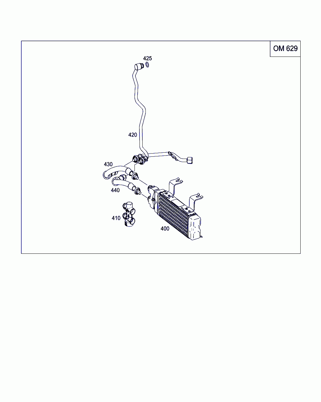 O-RING, <span>A 028 997 62 48, Main Group: Radiator, Diagram: TRANSMISSION COOLING, Location Of Picture: 425