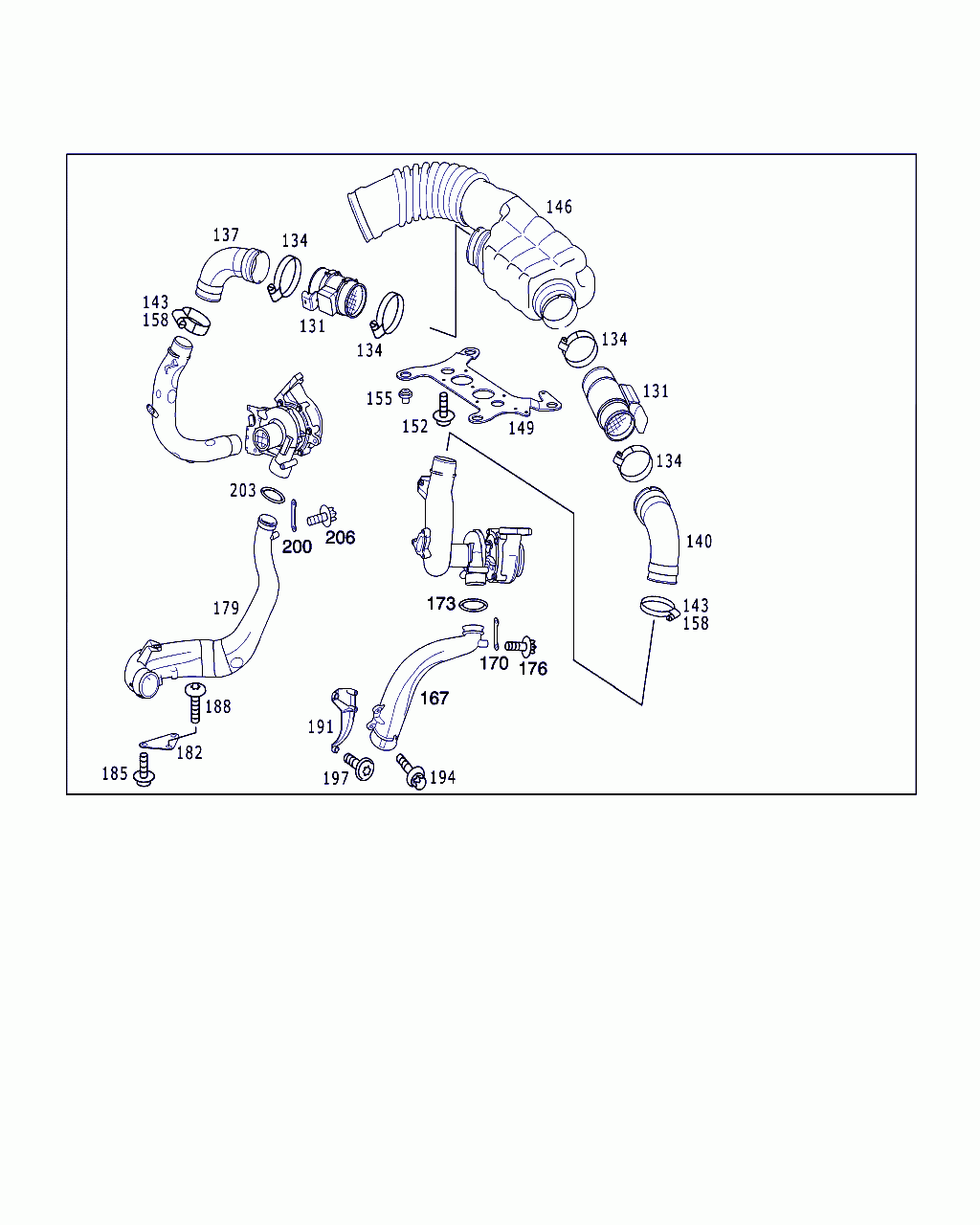 SEAL RING, <span>A 028 997 97 48, Main Group: Chassis Sheet Metal, Diagram: AIR INTAKE, Location Of Picture: -----