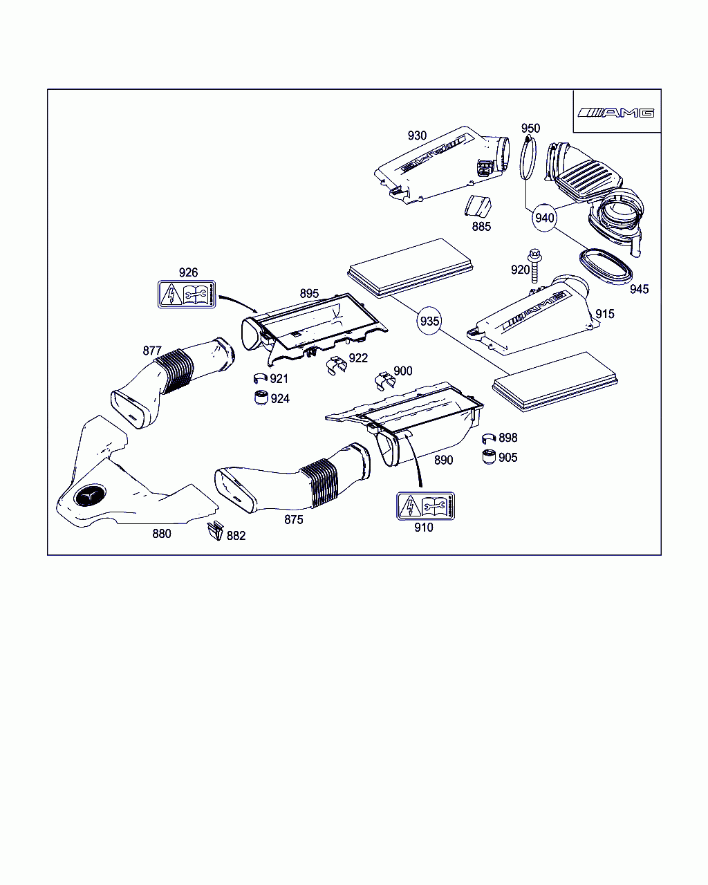 ACCORDION TUBE, <span>A 156 094 06 82, Main Group: Chassis Sheet Metal / Air Intake, Diagram: AIR INTAKE,GASOLINE VEHICLES, Location Of Picture: 877