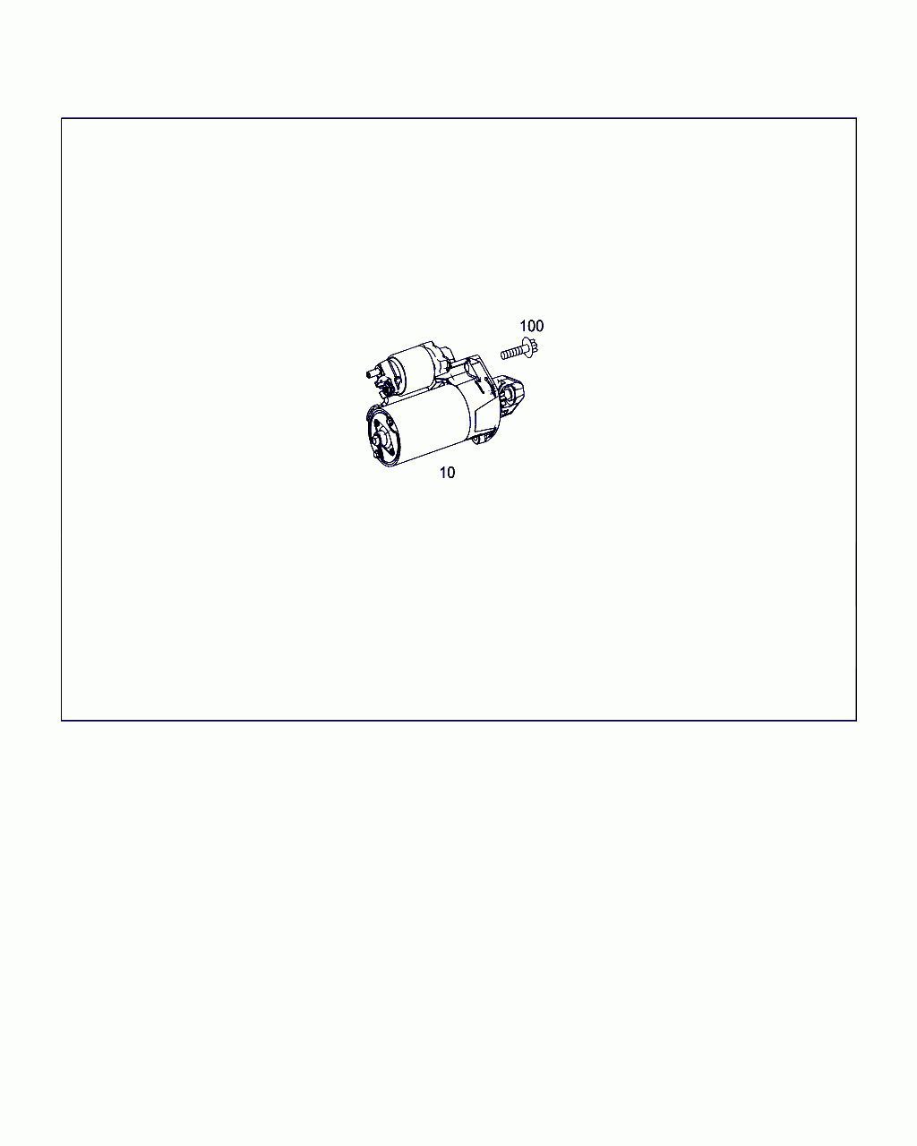 STARTER MOTOR, <span>A 276 906 88 00, Main Group: Electrical Equipment And Instruments, Diagram: STARTER, Location Of Picture: 10