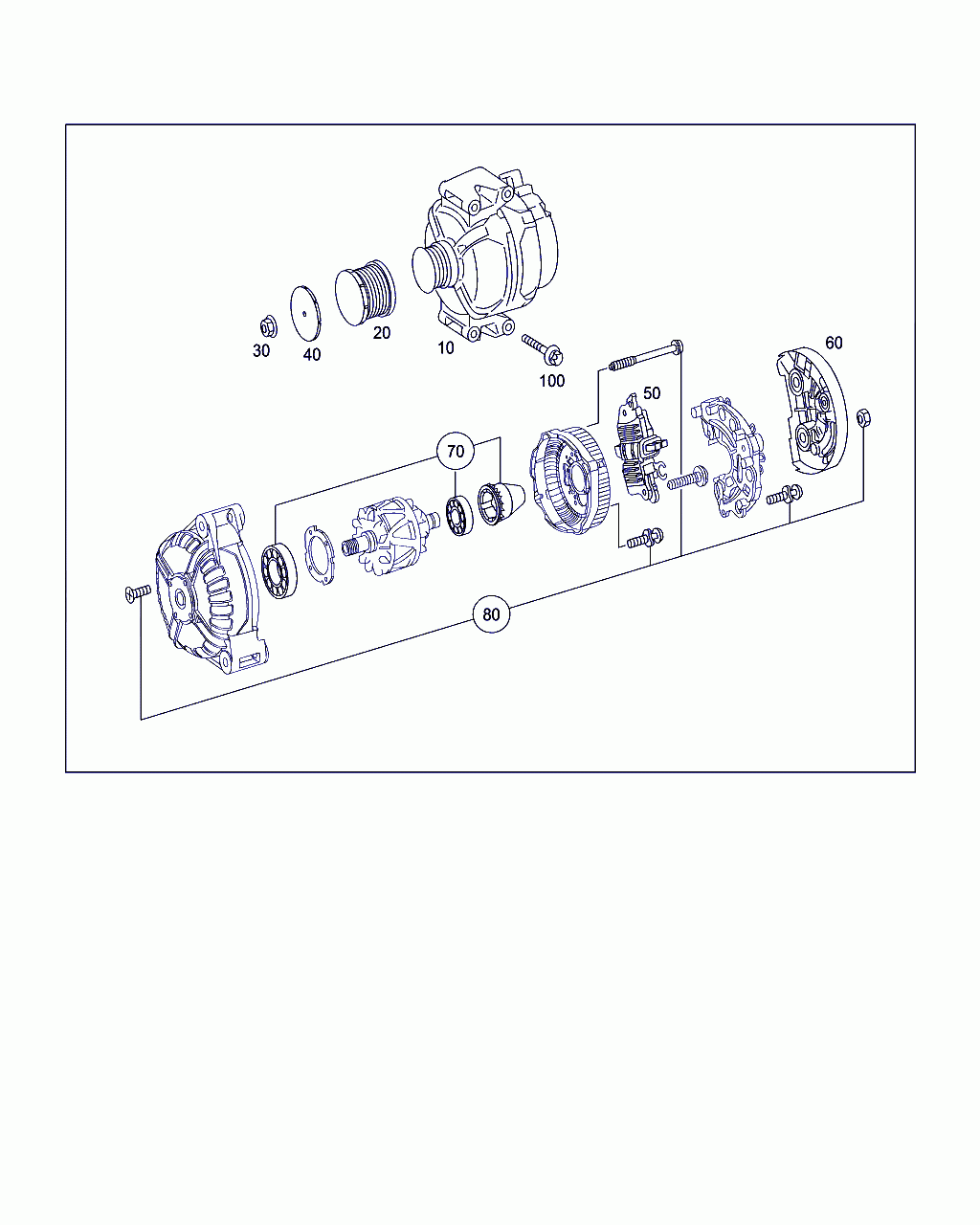 TS BELT PULLEY, <span>A 274 155 03 15, Main Group: Electrical Equipment And Instruments, Diagram: ALTERNATOR, Location Of Picture: 20