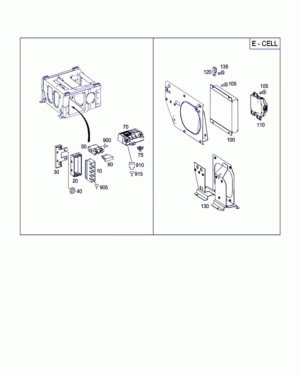 CONTROL UNIT, <span>A 639 901 54 00, Main Group: Electrical Equipment And Instruments, Diagram: RELAY,FUSEBOX AND CONTROL MODULES IN SEAT FRAME, Location Of Picture: 100