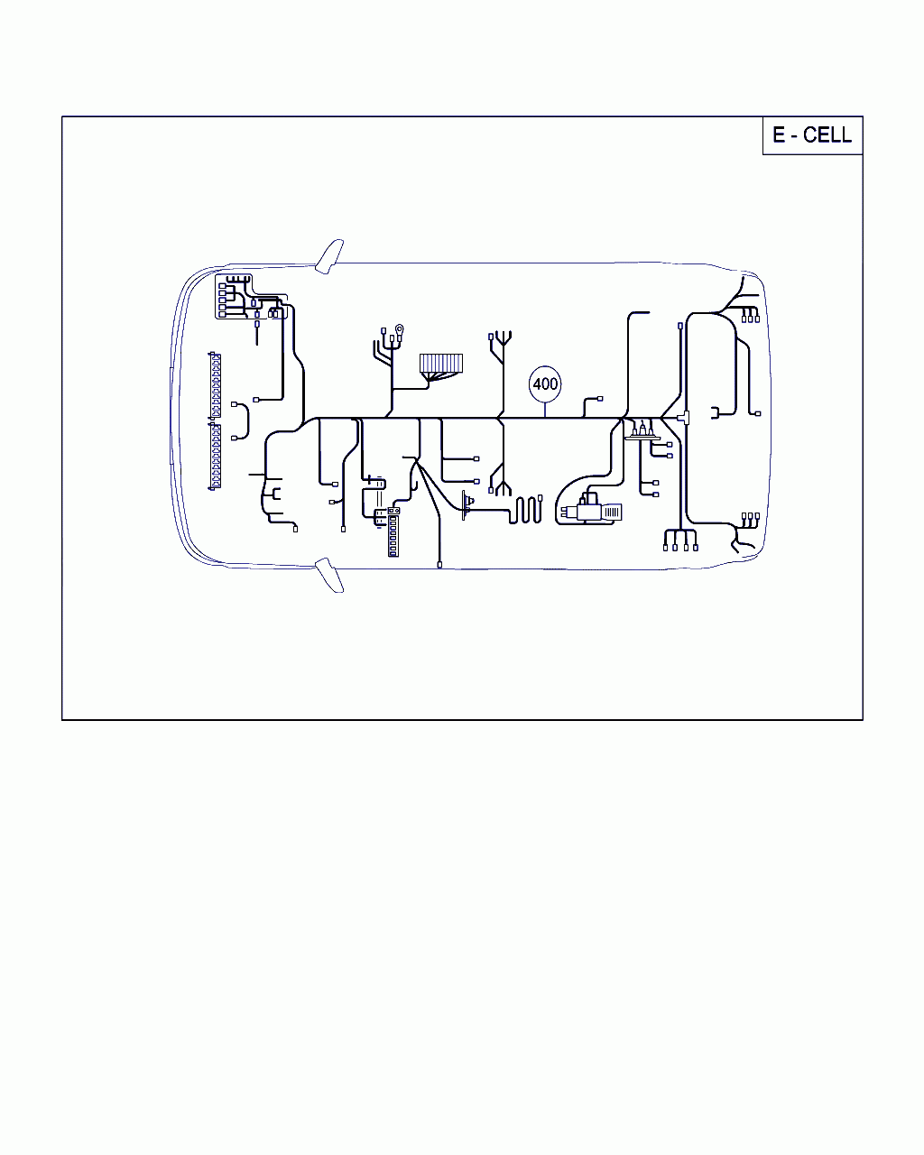 ELECTRICAL WIRING HARNESS, <span>A 639 440 42 51, Main Group: Electrical Equipment And Instruments, Diagram: INTERIOR WIRING HARNESS, Location Of Picture: 400
