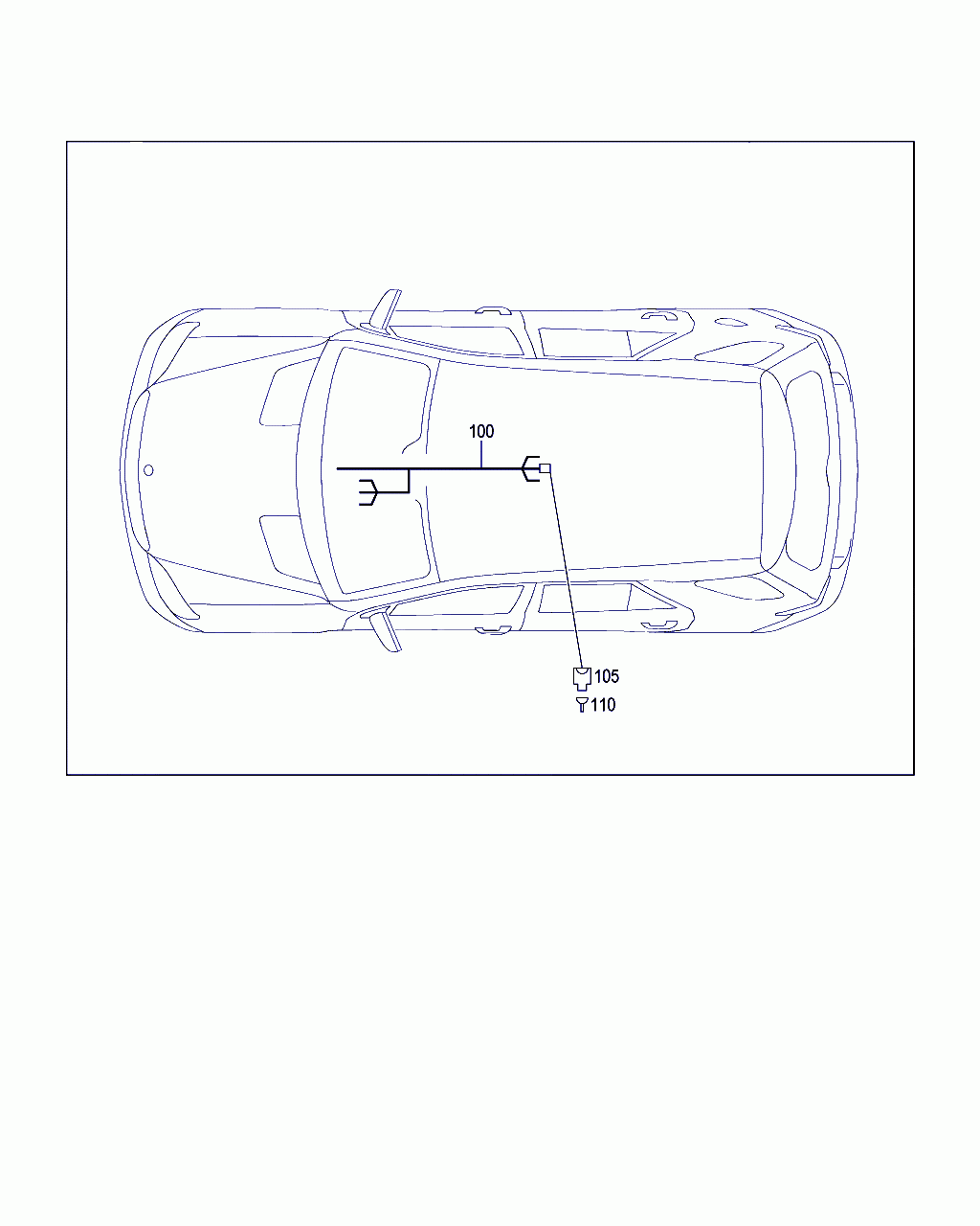 ELECTRICAL WIRING HARNESS, <span>A 164 540 90 35, Main Group: Electrical Equipment And Instruments, Diagram: CENTER CONSOLE WIRING HARNESS, Location Of Picture: 100