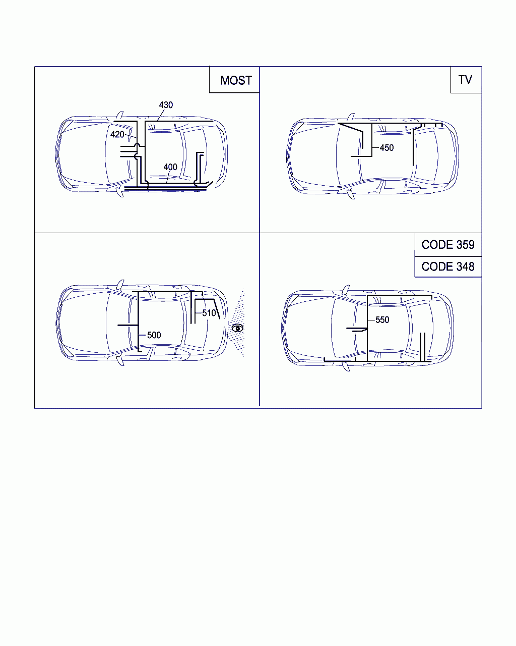 ELECT. LINE, <span>A 204 540 76 33, Main Group: Electrical Equipment And Instruments, Diagram: MAIN CABLE HARNESS FRAME FLOOR UNIT, Location Of Picture: 450