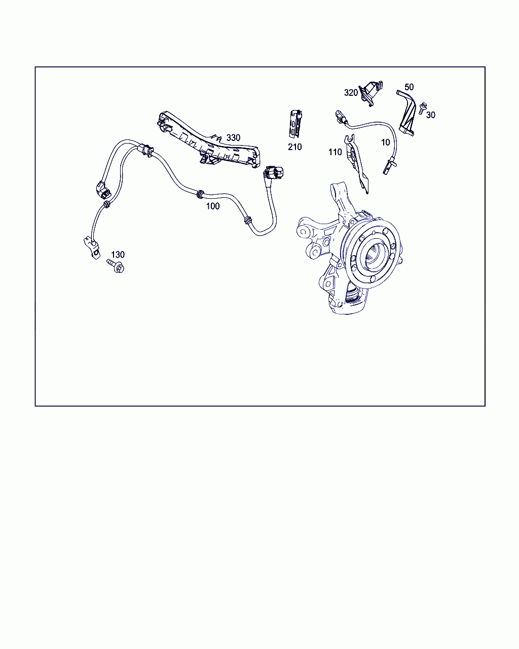 ELECTRICAL WIRING HARNESS, <span>A 166 540 57 09, Main Group: Electrical Equipment And Instruments, Diagram: REAR AXLE WIRING, Location Of Picture: 100