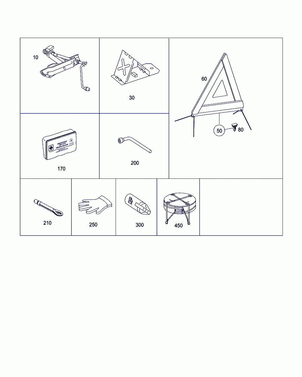 TOWING EYE, <span>A 221 315 00 61, Main Group: Tools And Accessories, Diagram: TOOLS AND ACCESSORIES, Location Of Picture: 210