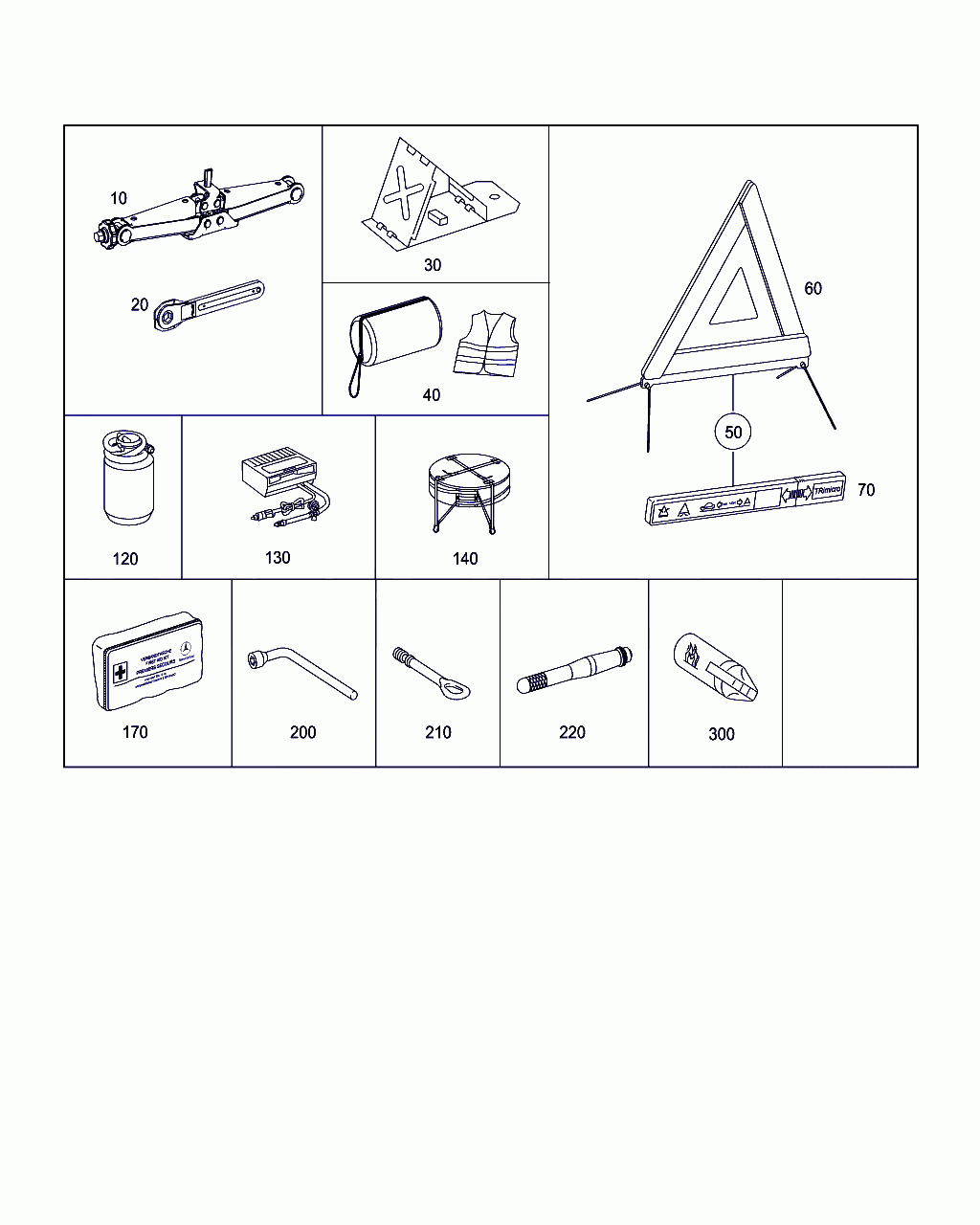 CONTAINER TIREFIT, <span>A 000 583 07 12, Main Group: Tools And Accessories, Diagram: TOOLS AND ACCESSORIES, Location Of Picture: 120