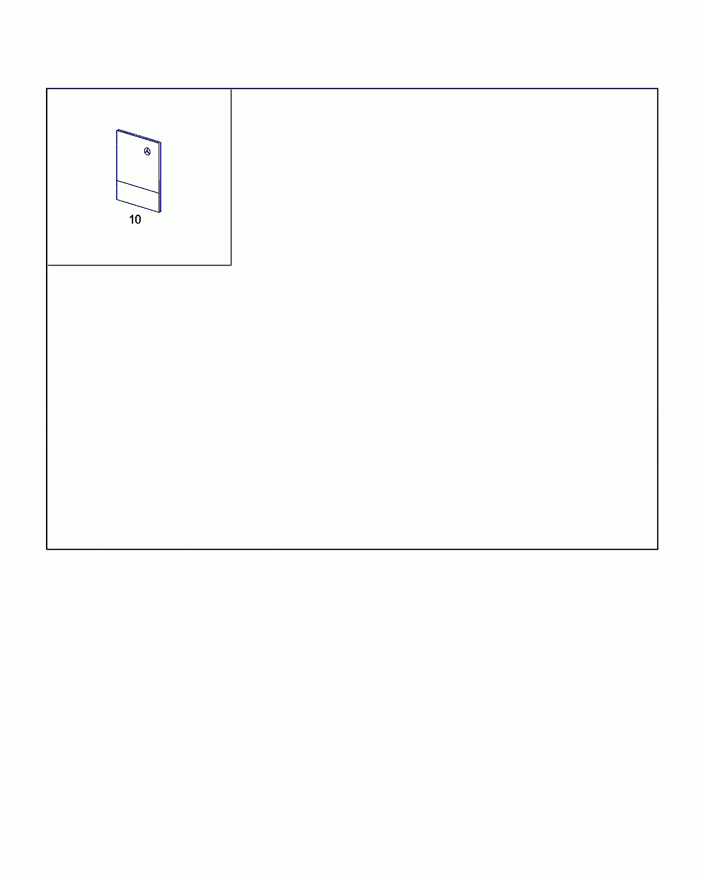 SERVICE BOOKLET, <span>A 213 584 15 02, Main Group: Tools And Accessories, Diagram: SERVICE BOOKLET/MAINTENANCE BOOKLET, Location Of Picture: 10
