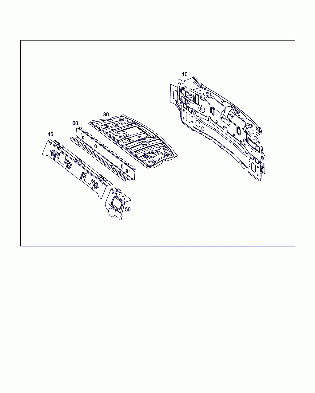 CROSS MEMBER, <span>A 205 646 01 47, Main Group: Rear End, Diagram: REAR END, Location Of Picture: 60
