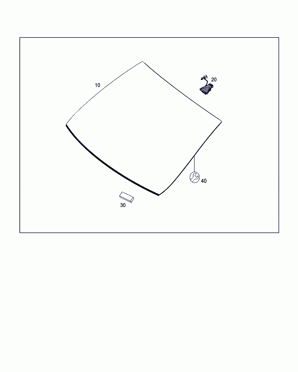 WINDSHIELD, <span>A 213 670 82 00, Main Group: Windows, Diagram: WINDSHIELD, Location Of Picture: 10