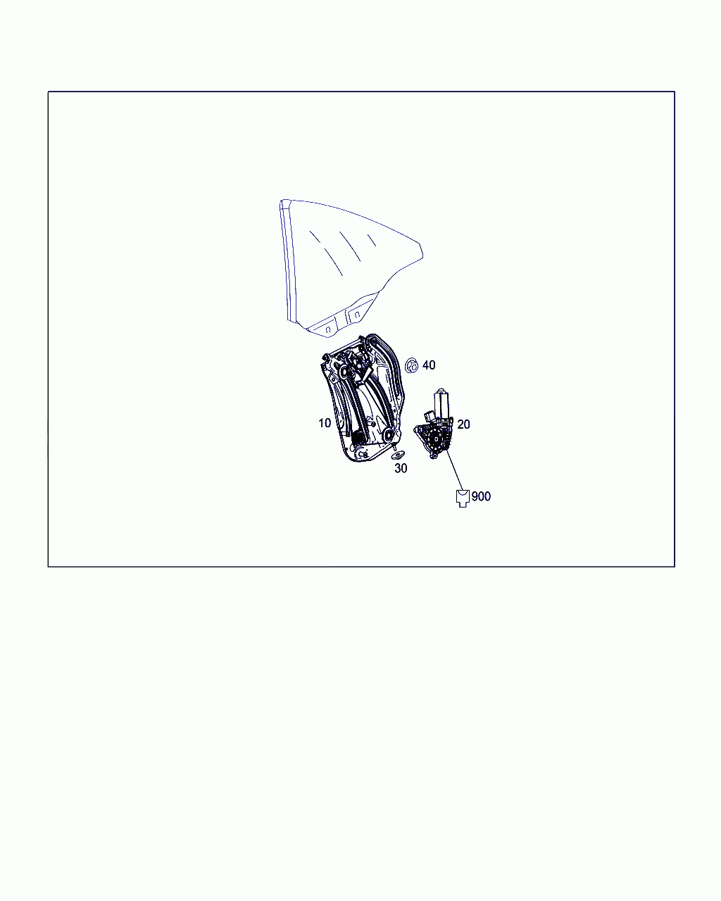 WINDOW LIFT, <span>A 231 670 03 03, Main Group: Windows, Diagram: WINDOW REGULATOR, Location Of Picture: 10