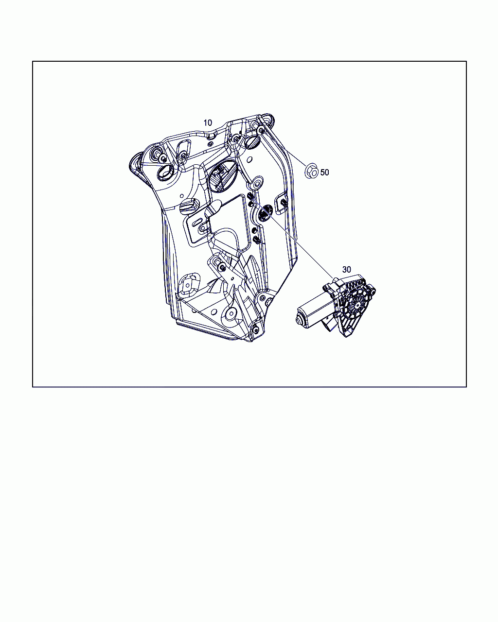 WINDOW LIFT, <span>A 238 670 03 00, Main Group: Windows, Diagram: WINDOW REGULATOR, Location Of Picture: 10