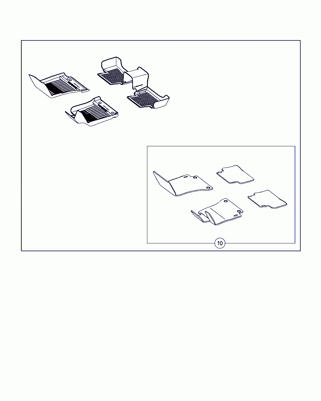MAT, <span>A 213 680 87 01, Main Group: Panelling, Diagram: FLOOR MATS, Location Of Picture: 10