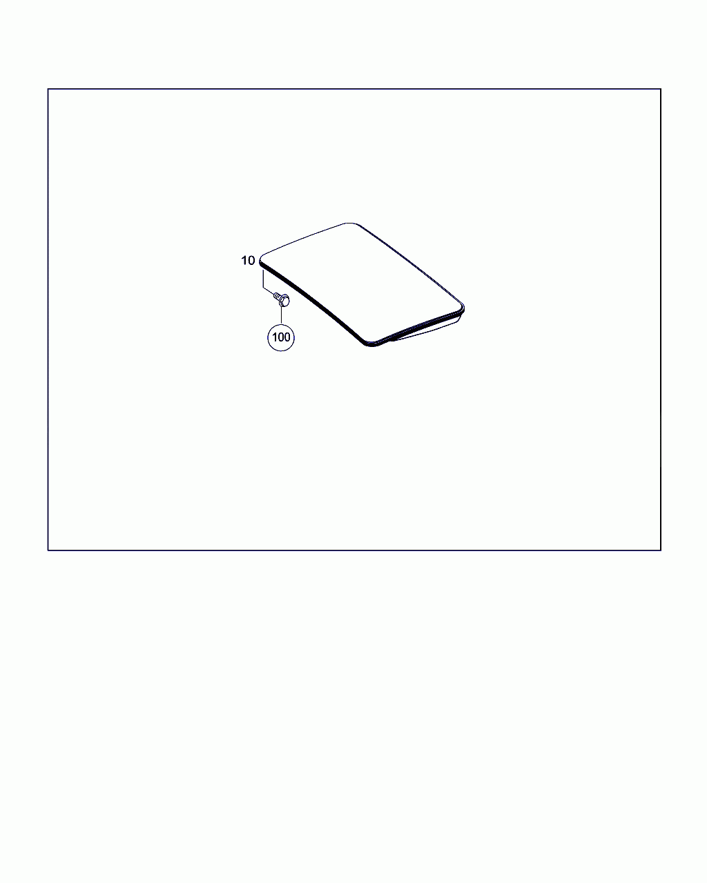 SLIDING ROOF PANEL GLASS, <span>A 218 780 01 21, Main Group: Sliding Roof, Diagram: SLIDING/LIFTING ROOF PLATE, Location Of Picture: 10
