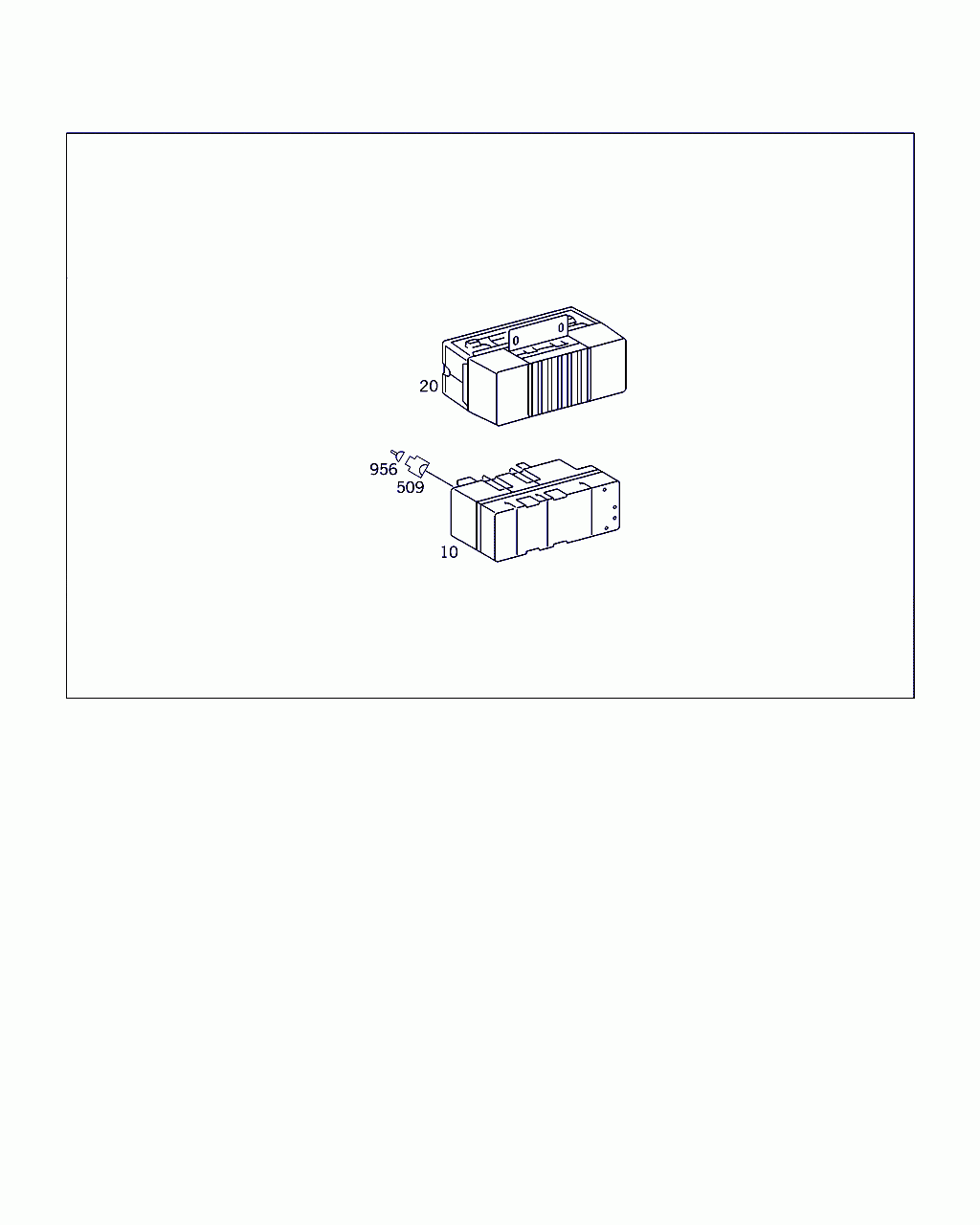 PROTECTIVE CAP, <span>A 203 800 00 35, Main Group: Vacuum System / Hydraulic System, Diagram: VACUUM PUMP AND CONNECTOR, Location Of Picture: 20