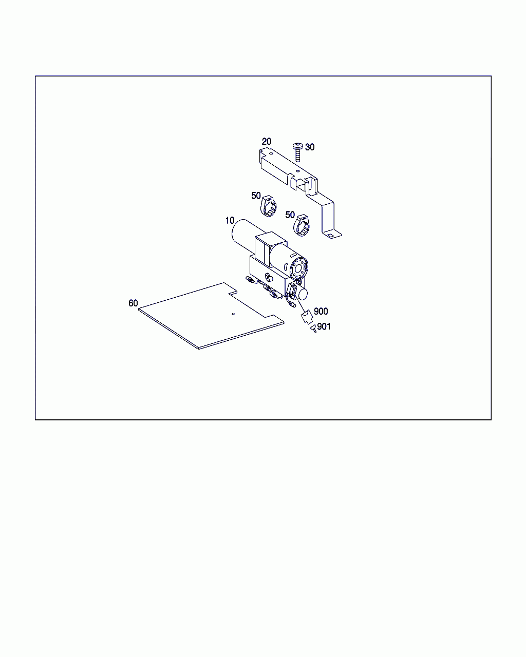 PLUG HOUSING, <span>A 029 545 19 28, Main Group: Vacuum System / Hydraulic System, Diagram: FOLDING TOP HYDRAULIC SYSTEM, Location Of Picture: 900