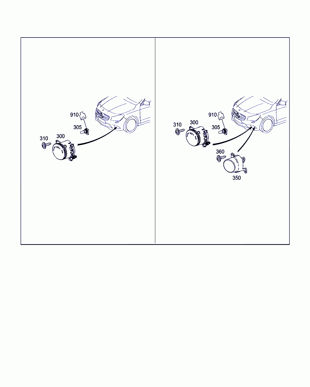 FOG LAMP, <span>A 099 820 01 56, Main Group: Electrical System, Diagram: FRONT LIGHTING, Location Of Picture: 300