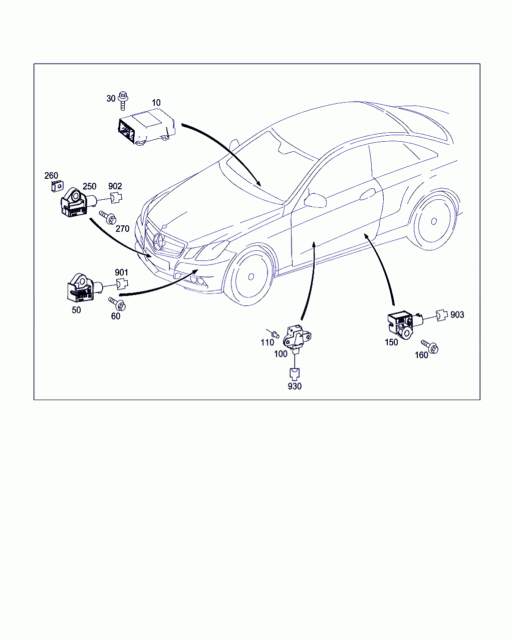 CONTROL UNIT, <span>A 207 820 33 26, Main Group: Electrical System, Diagram: BELT LOCKING RETRACTOR, AIRBAG AND SIDEBAG, Location Of Picture: 10