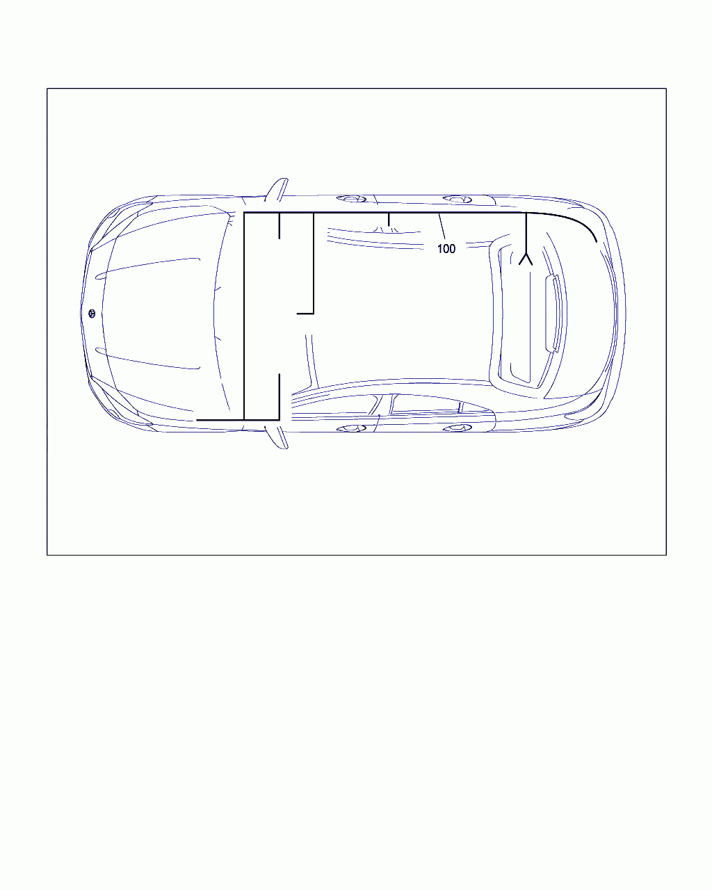 ELECTRICAL WIRING HARNESS, <span>A 117 540 95 00, Main Group: Electrical System, Diagram: TV/VIDEO WIRING HARNESS, Location Of Picture: 100